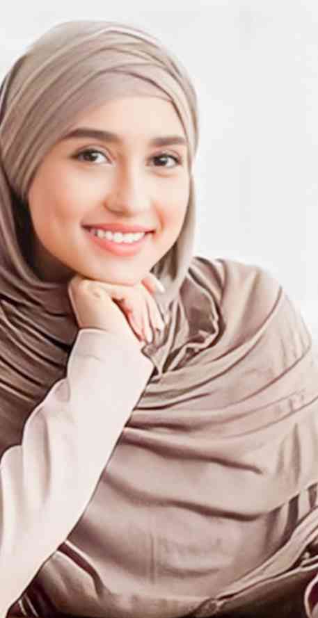 Contact Muslimah Lite Brown 2